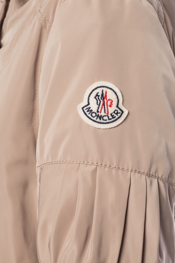 Beige 'Tarawa' jacket with ruffles Moncler - Vitkac GB